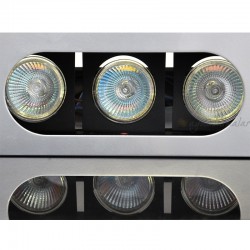 Galaxy 3 3x50W GU5.3 Yönlendirilebilir Downlight Armatür (Gri) - Thumbnail