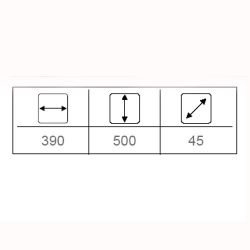 Specchio Dekoratif Duvar Lambası