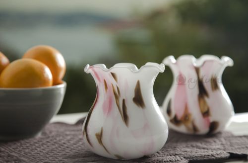Arkideco® Serata Ka El Yapımı Cam Mumluk